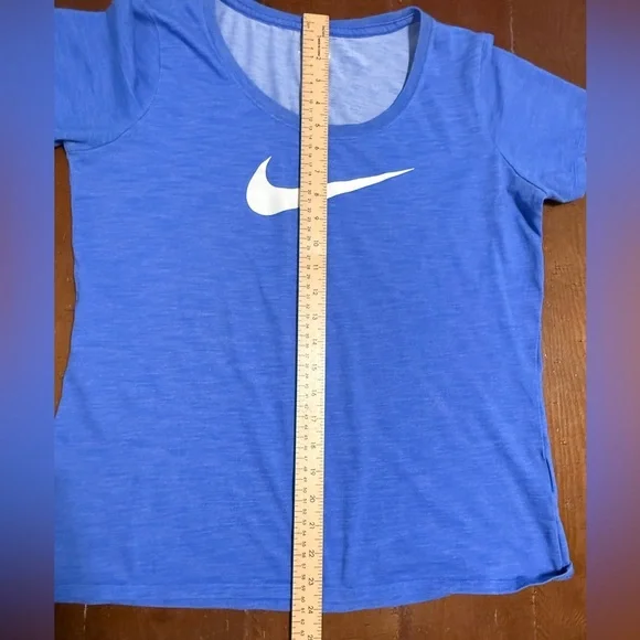 Nike Blue Dri-FIT Tee Crewneck Short Sleeve Women’s L - Picture 8 of 8